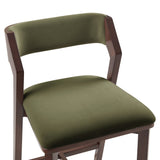 Patricia Counter Stool in Turtle Green by Manhattan Comfort at Eve Furniture