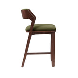 Patricia Counter Stool in Turtle Green by Manhattan Comfort at Eve Furniture