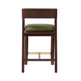 Patricia Counter Stool in Turtle Green by Manhattan Comfort at Eve Furniture