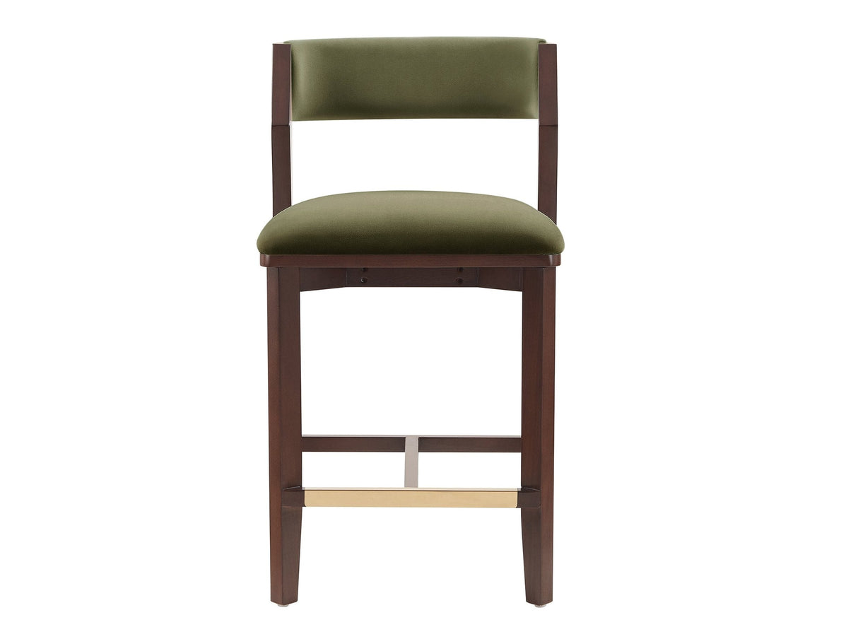 Patricia Counter Stool in Turtle Green by Manhattan Comfort at Eve Furniture