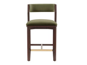 Patricia Counter Stool in Turtle Green by Manhattan Comfort at Eve Furniture