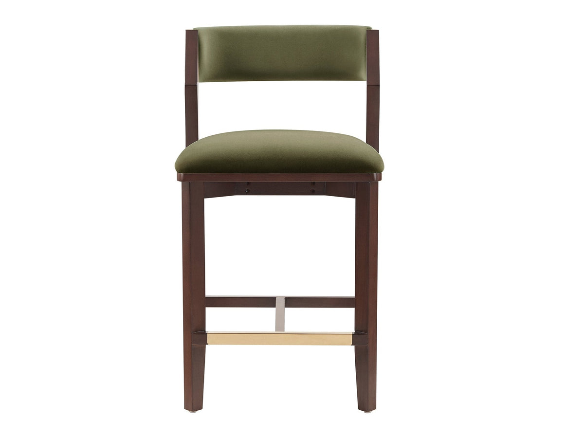 Patricia Counter Stool in Turtle Green by Manhattan Comfort at Eve Furniture