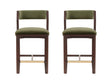 Patricia Counter Stool in Turtle Green (set of 2) by Manhattan Comfort at Eve Furniture