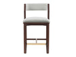 Patricia Counter Stool in White Glacier by Manhattan Comfort at Eve Furniture