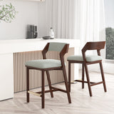 Patricia Counter Stool in White Glacier (set of 2) by Manhattan Comfort at Eve Furniture
