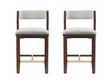 Patricia Counter Stool in White Glacier (set of 2) by Manhattan Comfort at Eve Furniture