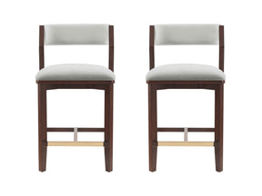 Patricia Counter Stool in White Glacier (set of 2) by Manhattan Comfort at Eve Furniture