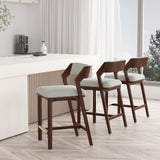 Patricia Counter Stool in White Glacier (set of 3) by Manhattan Comfort at Eve Furniture