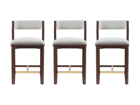 Patricia Counter Stool in White Glacier (set of 3) by Manhattan Comfort at Eve Furniture