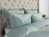 Patrina Blue Surf Duvet Collection by Classic Home at Eve Furniture