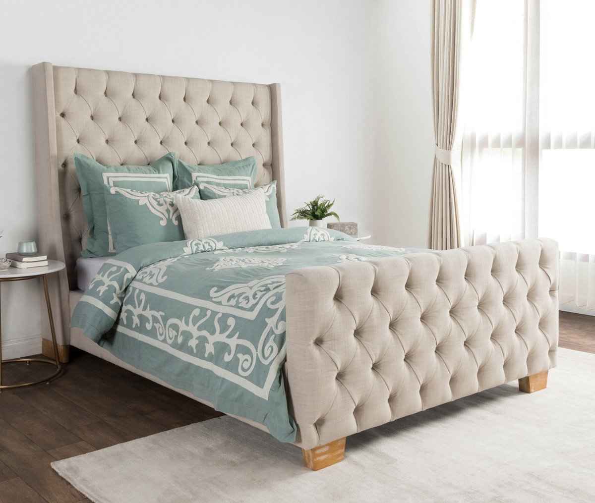 Patrina Blue Surf Duvet Collection by Classic Home at Eve Furniture