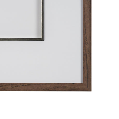 Patterned Silence II by Mercana Studio Hand Embelished Framed Artwork Matted under Glass by Mercana at Eve Furniture