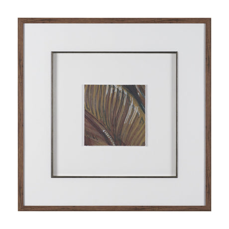 Patterned Silence II by Mercana Studio Hand Embelished Framed Artwork Matted under Glass by Mercana at Eve Furniture