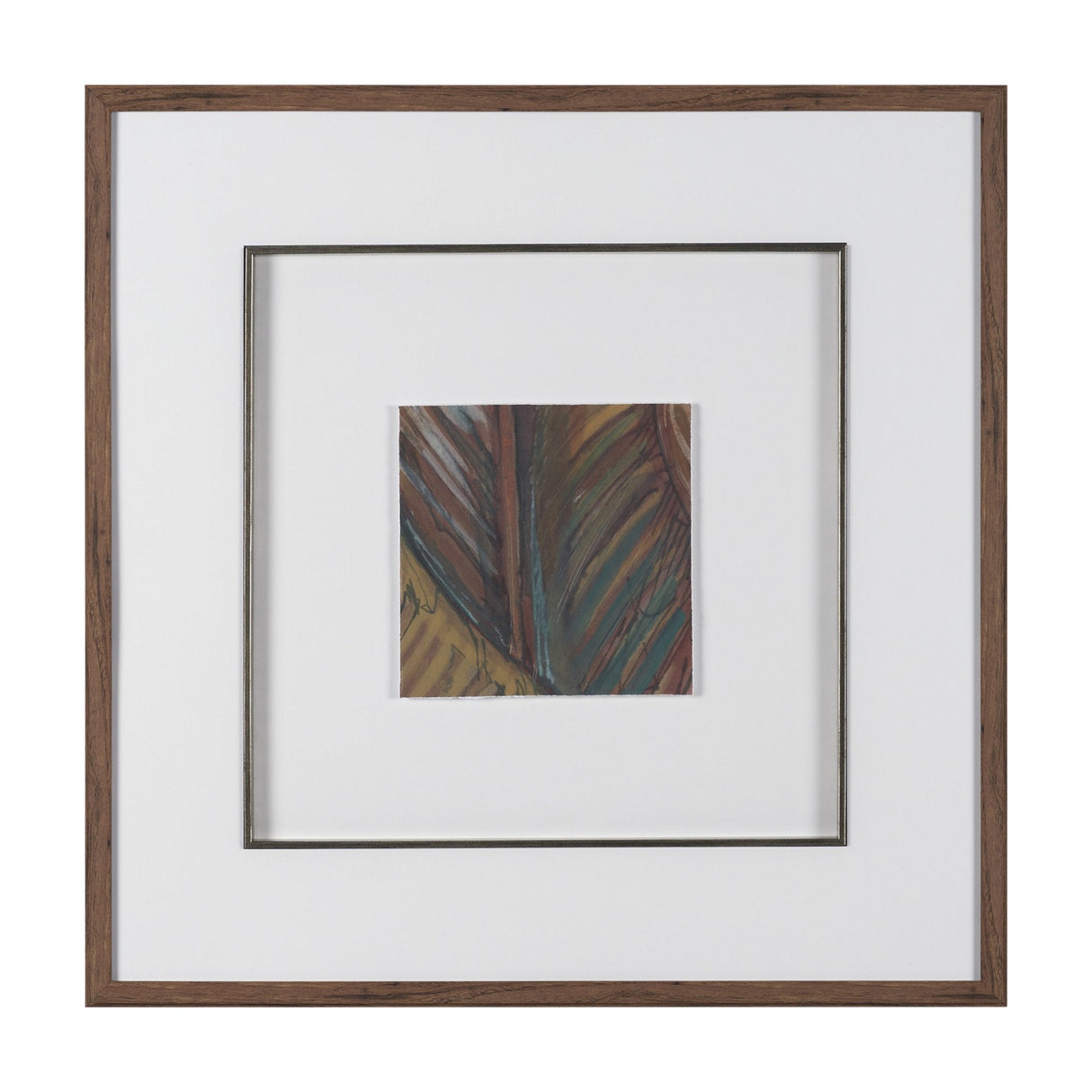 Patterned Silence III by Mercana Studio Hand Embelished Framed Artwork Matted under Glass by Mercana at Eve Furniture