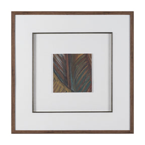 Patterned Silence III by Mercana Studio Hand Embelished Framed Artwork Matted under Glass by Mercana at Eve Furniture