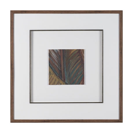 Patterned Silence III by Mercana Studio Hand Embelished Framed Artwork Matted under Glass by Mercana at Eve Furniture