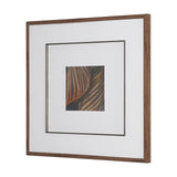 Patterned Silence IV by Mercana Studio Hand Embelished Framed Artwork Matted under Glass by Mercana at Eve Furniture