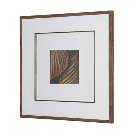Patterned Silence IV by Mercana Studio Hand Embelished Framed Artwork Matted under Glass by Mercana at Eve Furniture