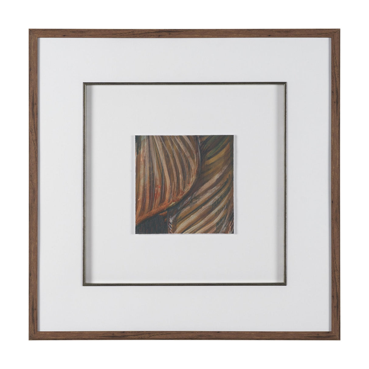Patterned Silence IV by Mercana Studio Hand Embelished Framed Artwork Matted under Glass by Mercana at Eve Furniture