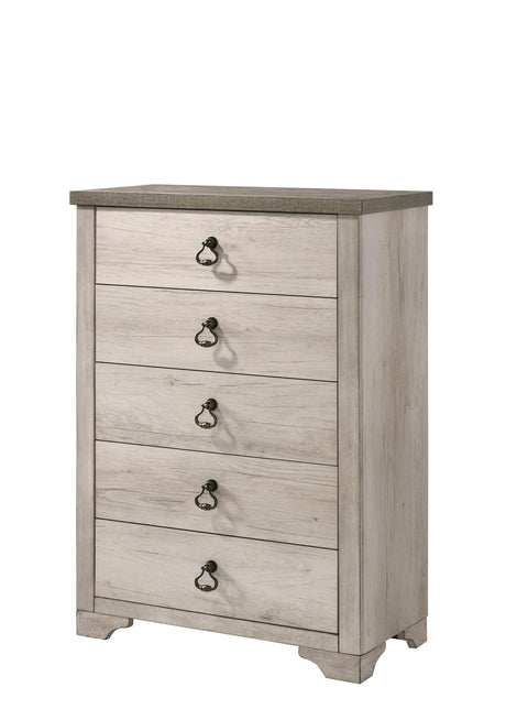Patterson Driftwood Chest by Crown Mark at Eve Furniture