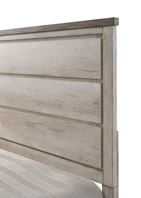 Patterson Driftwood Full Panel Bed by Crown Mark at Eve Furniture