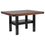 Patterson Mango Oak Counter Height Dining Set by Coaster at Eve Furniture