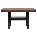 Patterson Mango Oak Counter Height Dining Set by Coaster at Eve Furniture
