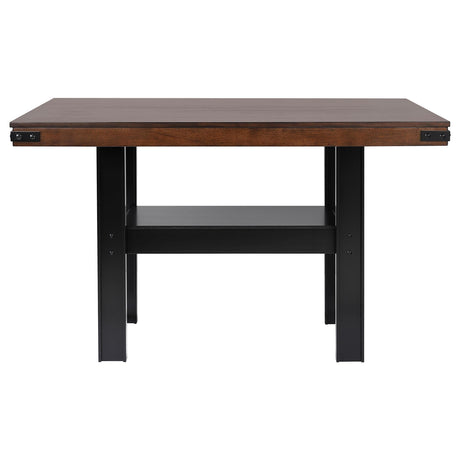 Patterson Mango Oak Counter Height Dining Set by Coaster at Eve Furniture