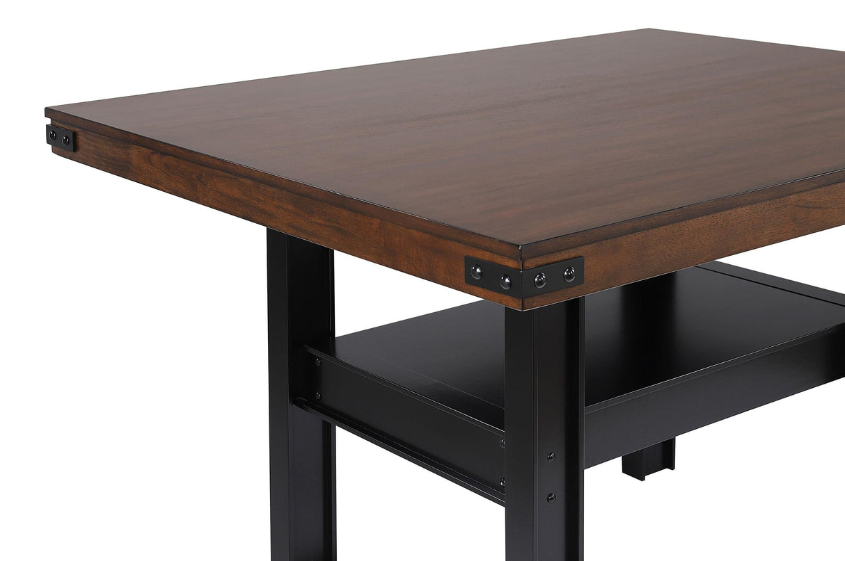 Patterson Rectangular Counter Height Dining Table Mango Oak