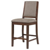 Patterson Upholstered Counter Chair Mango Oak (Set of 2) by Coaster at Eve Furniture