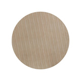 Patti Textured Faux Travertine Indoor / Outdoor 55" Round Dining Table by TOV Furniture at Eve Furniture