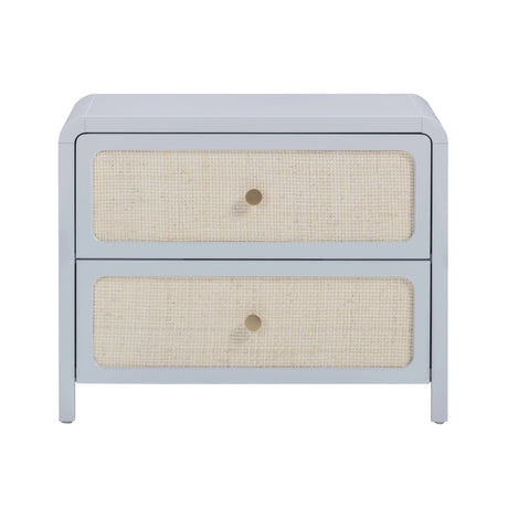 Patty Rattan 2 Drawer Nightstand by TOV Furniture at Eve Furniture