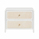 Patty Rattan 2 Drawer Nightstand by TOV Furniture at Eve Furniture