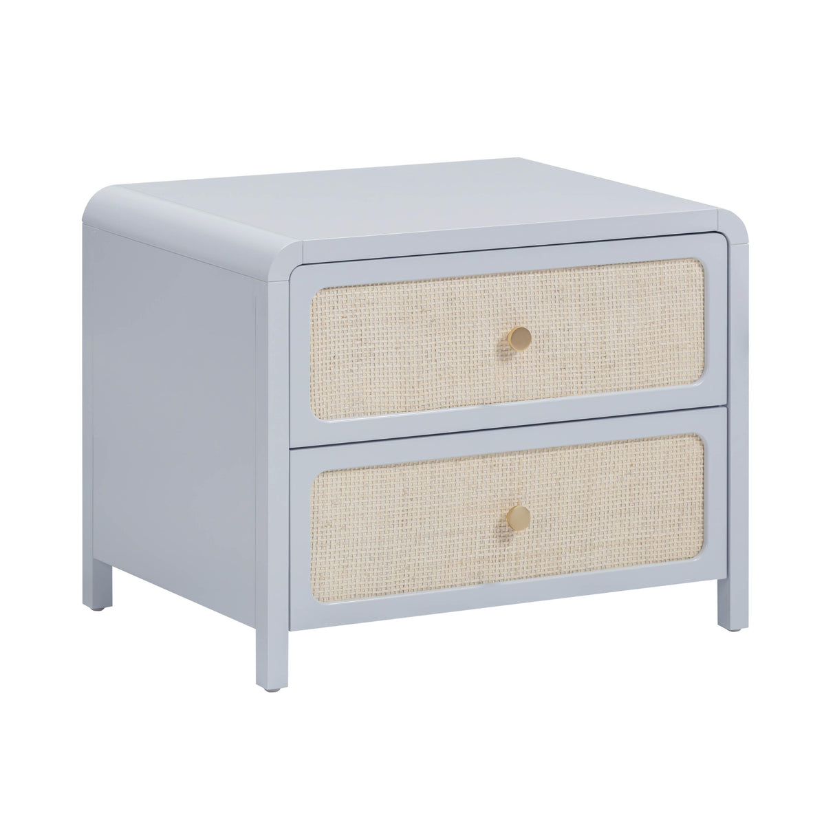 Patty Rattan 2 Drawer Nightstand by TOV Furniture at Eve Furniture