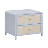 Patty Rattan 2 Drawer Nightstand by TOV Furniture at Eve Furniture