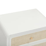 Patty Rattan 2 Drawer Nightstand by TOV Furniture at Eve Furniture