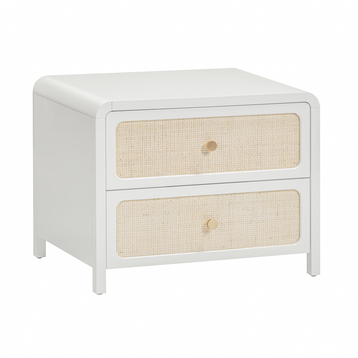 Patty Rattan 2 Drawer Nightstand by TOV Furniture at Eve Furniture