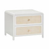 Patty Rattan 2 Drawer Nightstand by TOV Furniture at Eve Furniture