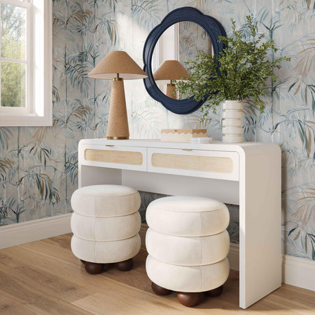 Patty Rattan Console Desk by TOV Furniture at Eve Furniture