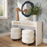 Patty Rattan Console Desk by TOV Furniture at Eve Furniture