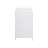 Patty White Rattan 6 Drawer Dresser by TOV Furniture at Eve Furniture