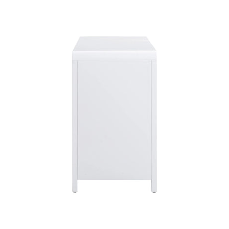 Patty White Rattan 6 Drawer Dresser by TOV Furniture at Eve Furniture
