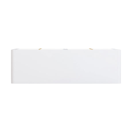 Patty White Rattan 6 Drawer Dresser by TOV Furniture at Eve Furniture