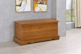 Paula Honey Rectangular Cedar Chest by Coaster at Eve Furniture