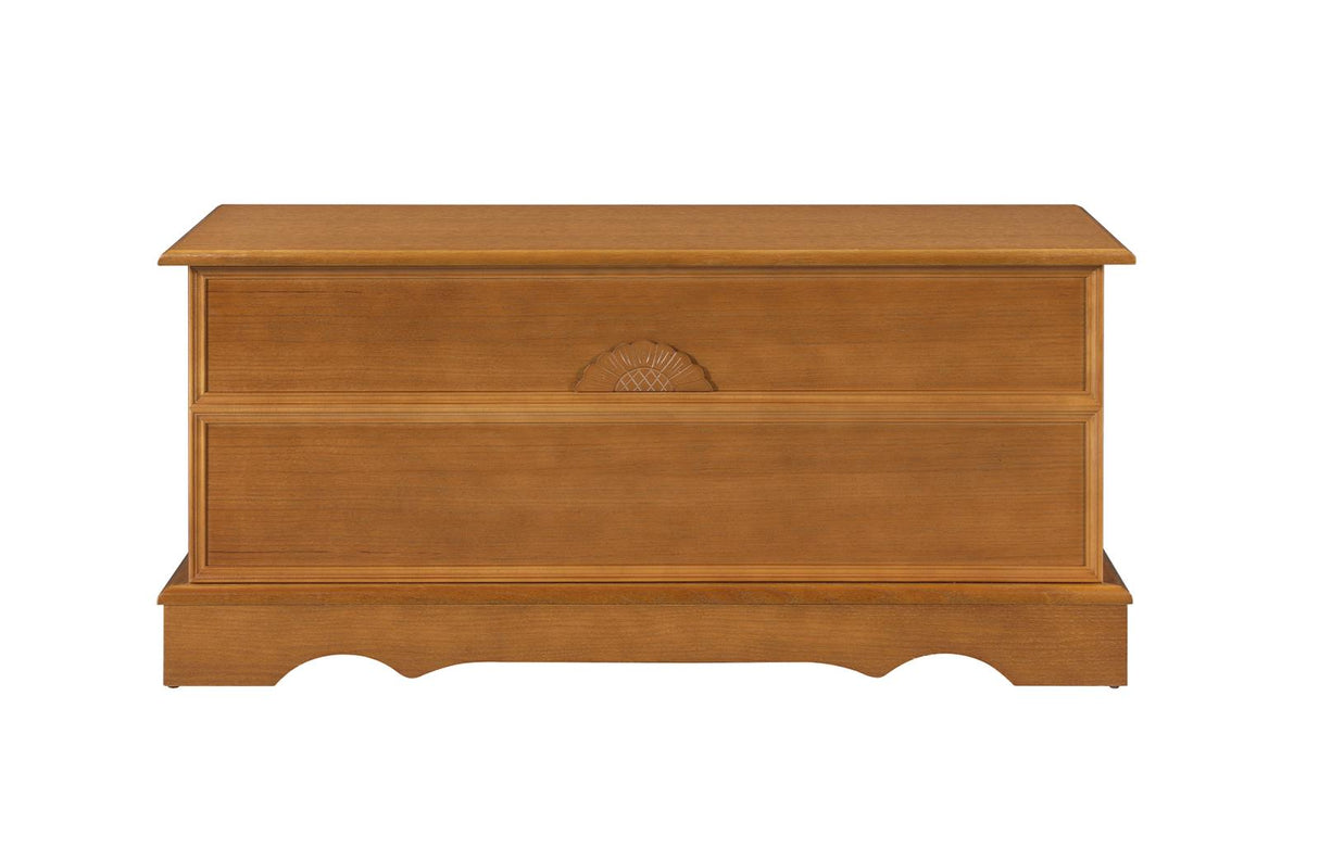 Paula Honey Rectangular Cedar Chest