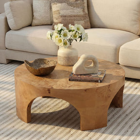 Paulette Coffee Table by Dovetail at Eve Furniture