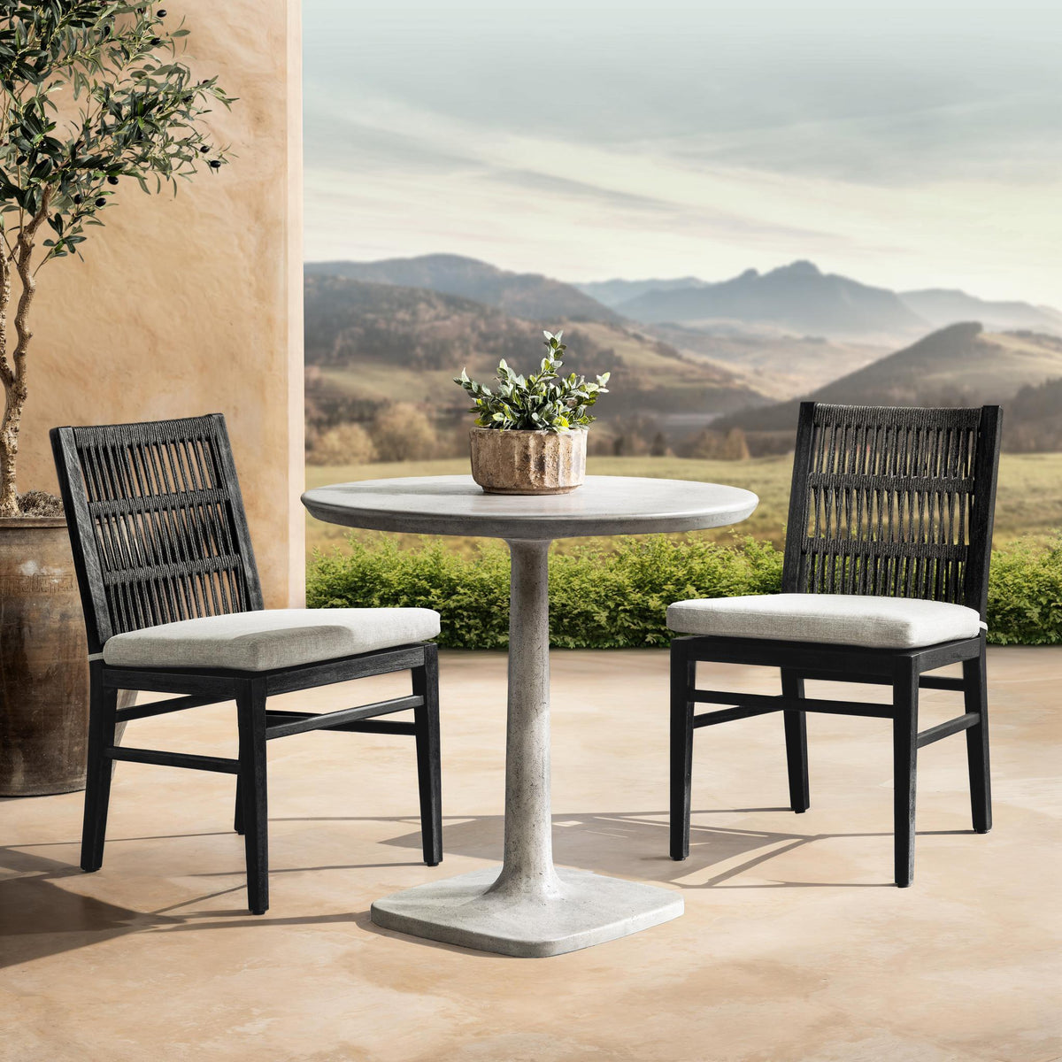 Paulina Outdoor Bistro Table by Classic Home at Eve Furniture