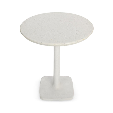 Paulina White 31" Outdoor Counter Table by Classic Home at Eve Furniture