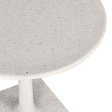 Paulina White Outdoor Bistro Table by Classic Home at Eve Furniture