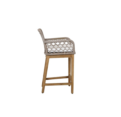 Paulo Gray Conter Stool Outdoor Counter Stool by Classic Home at Eve Furniture